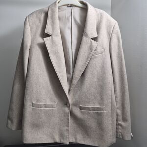 TanJay Creme Blazer